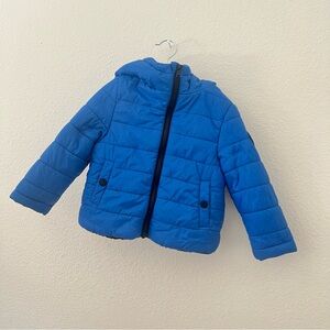 Michael Kors Royal Blue Puffer Jacket 2T